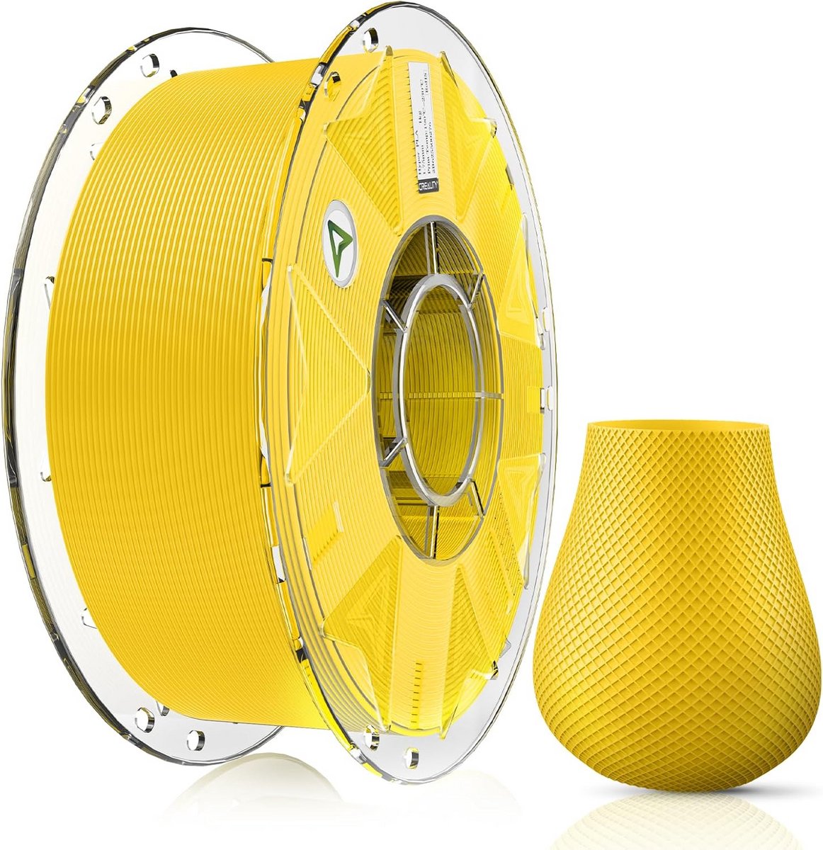 Sneldrogend PLA Filament 1.75mm 1kg voor 3D Printers - Geel