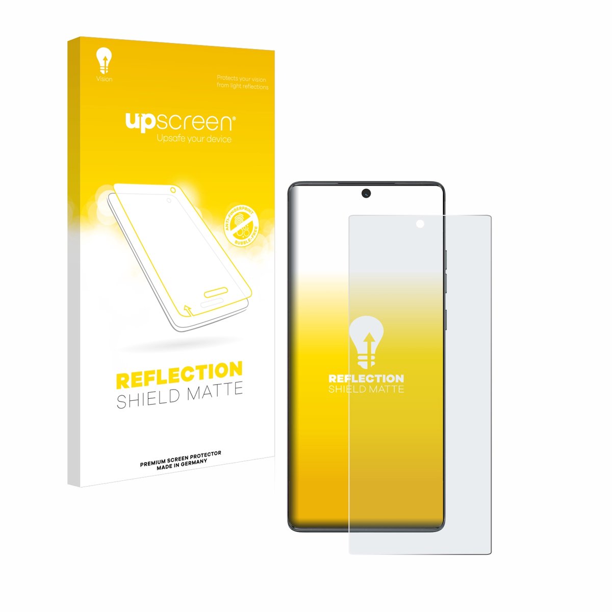 upscreen - Screenprotector voor Motorola Moto G85 - Folie Beschermfolie anti glare matte