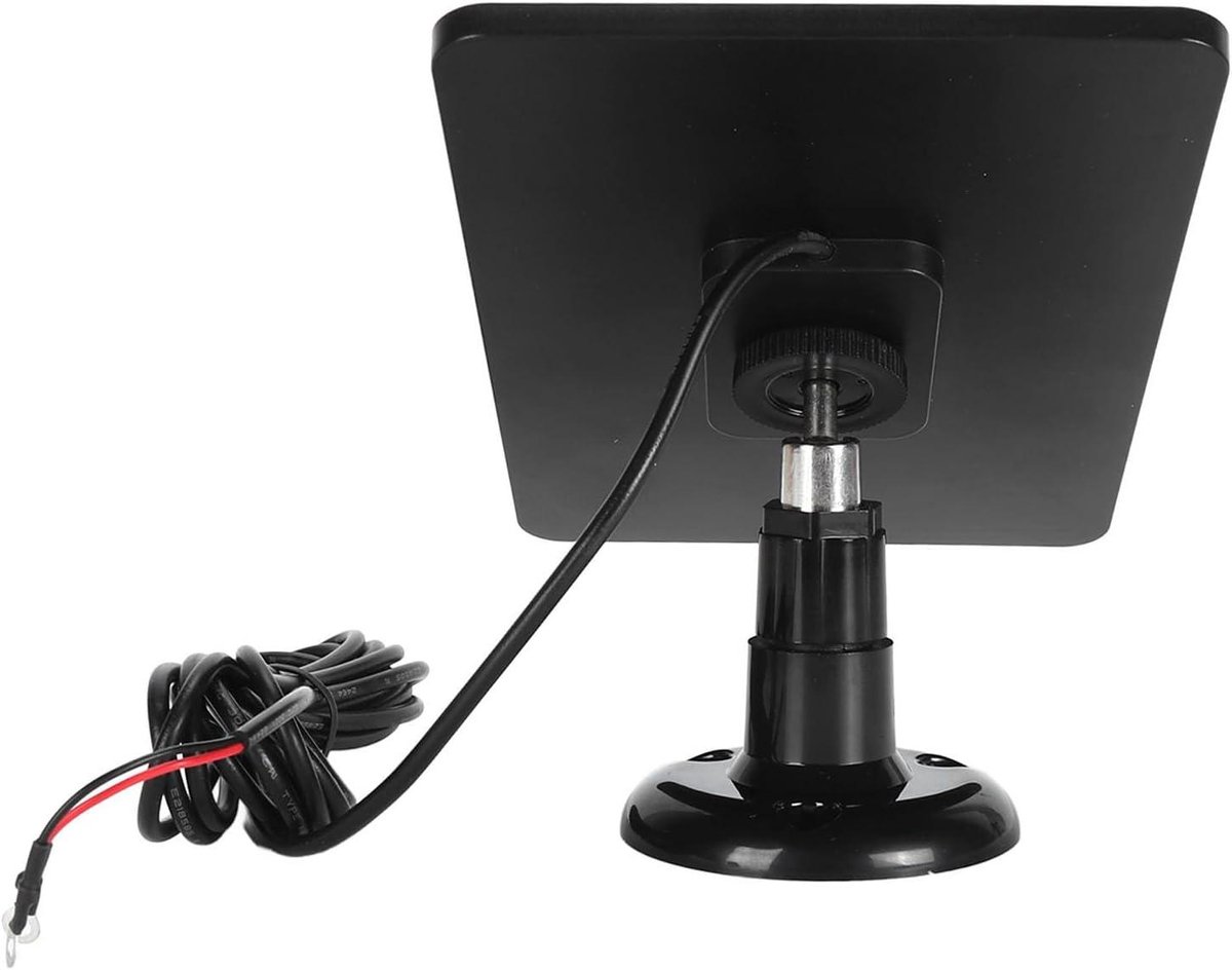 Allecto - Zonnepaneel Camera Oplader - Compatibel met Nest - Ring Video Doorbell - 360 Graden - IP66 Waterdicht - Eenvoudige Installatie - Deurbel - Wit 10W Zonnepaneel Camera-oplader, geschikt voor Ring Video Doorbell 2 en Doorbell 3, 3,5 M kabel – foto 8