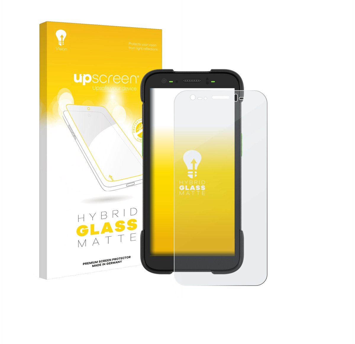 upscreen - Screenprotector voor Zebra TC701 - Folie Beschermfolie Beschermglas matte