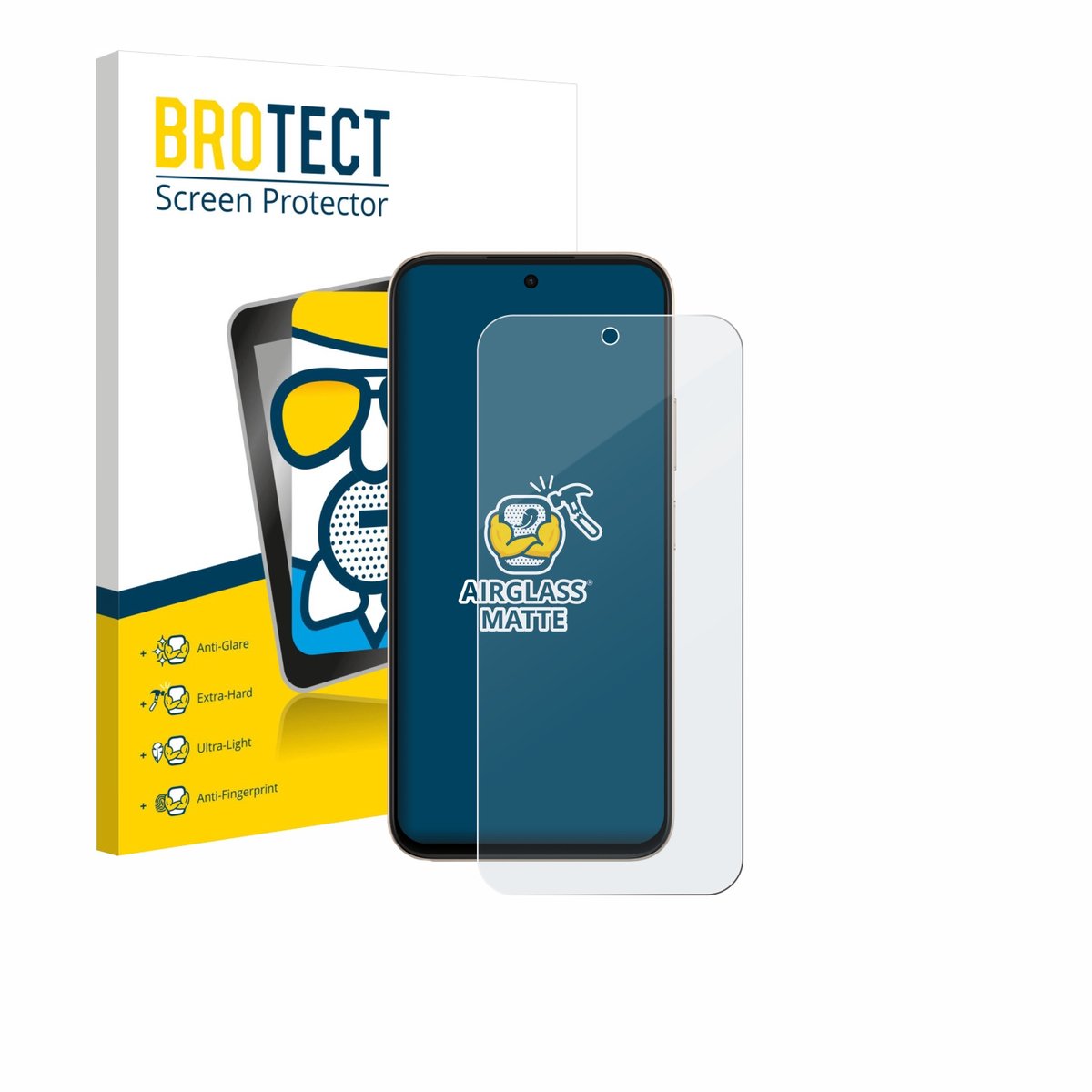 BROTECT - Screenprotector voor Oppo A6 - Folie Beschermfolie Beschermglas matte