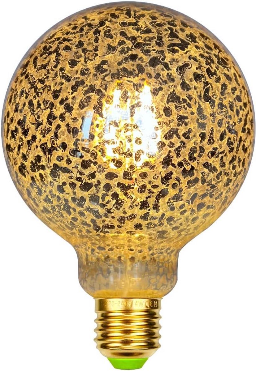 Vintage LED Lamp 4W 2700K E27 Kristal Crackle