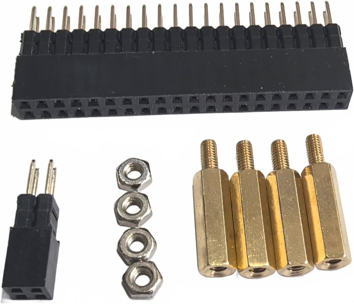 GPIO en PoE Pin Header Hoogteverhoger voor Raspberry Pi - Verlengstuk Set van 5