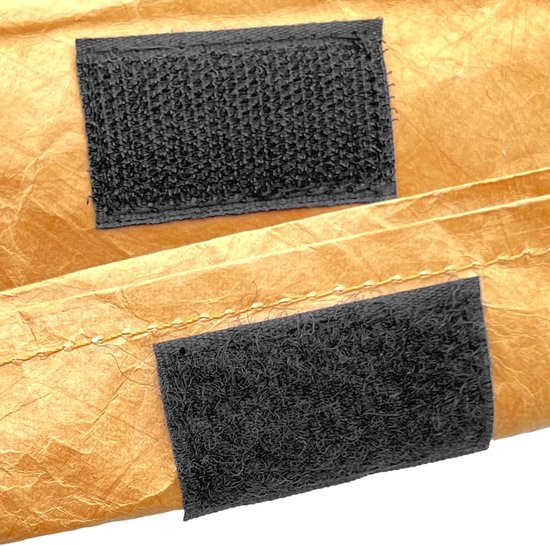 Geïsoleerde Lunchzak voor Warm of Koud, Praktische Koeltas met Klittenbandsluiting, Thermische Tas in Papieren Look — afbeelding 4