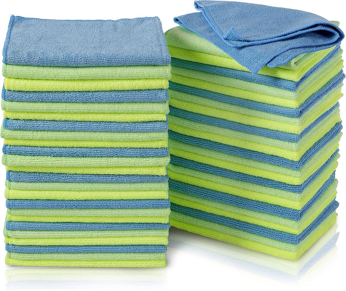 Microvezel Reinigingsdoeken Set - 48 Stuks voor Streeploze Reiniging