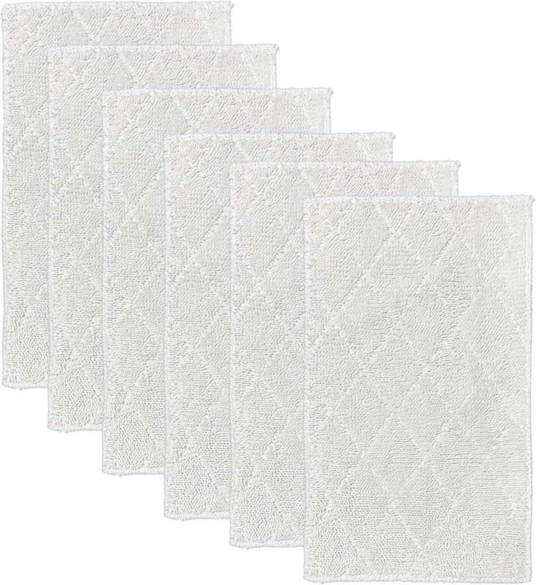Herbruikbare Microfiber Stoom Mop Pads voor Vloerreiniging - 6 stuks