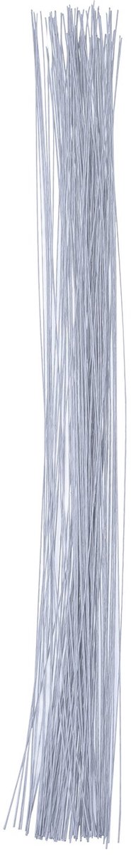 Aluminium Bloemendraad 35 cm, 26 Gauge, Wit - 100 Stuks