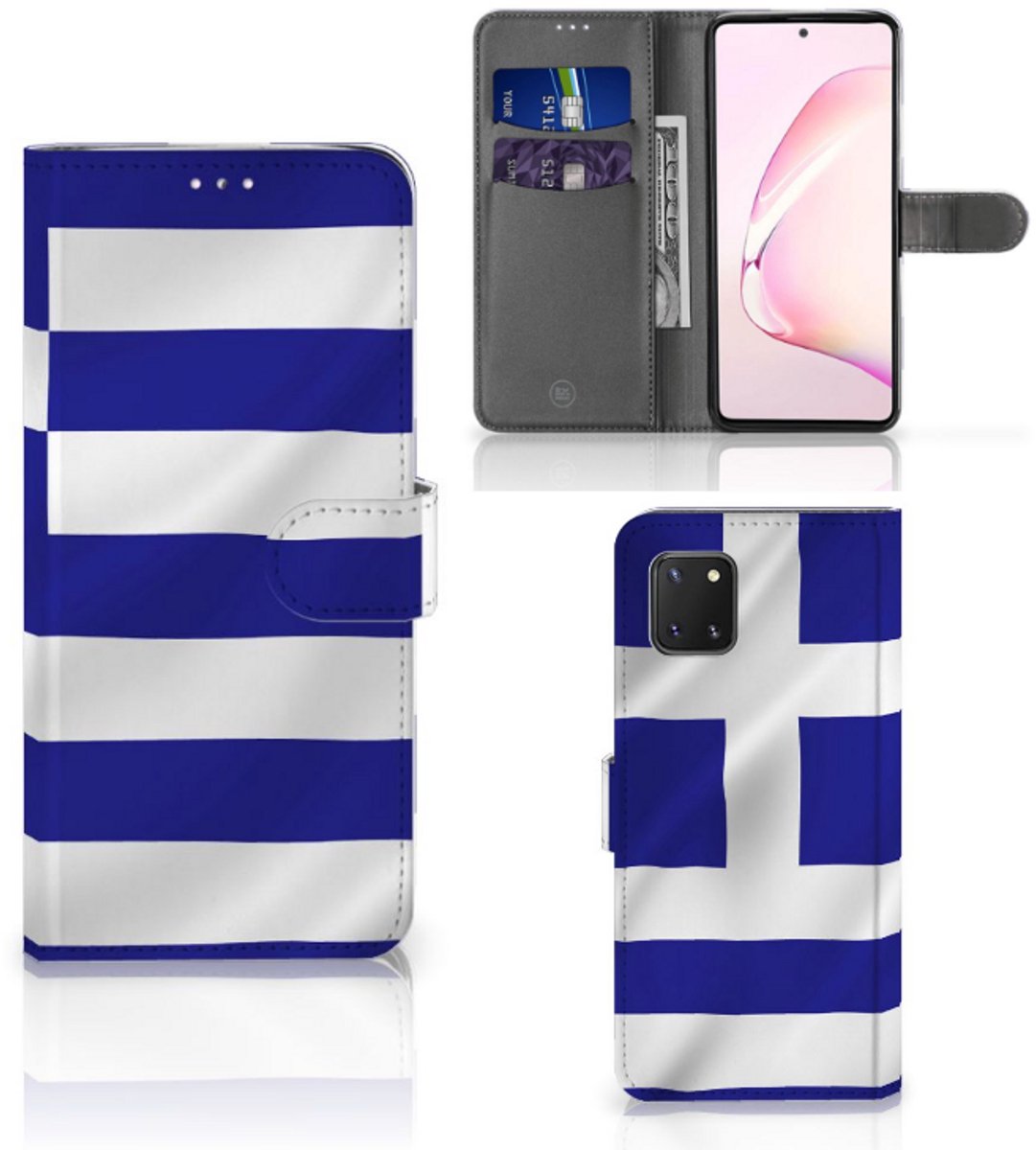 Samsung Note 10 Lite Bookstyle Case Griekenland