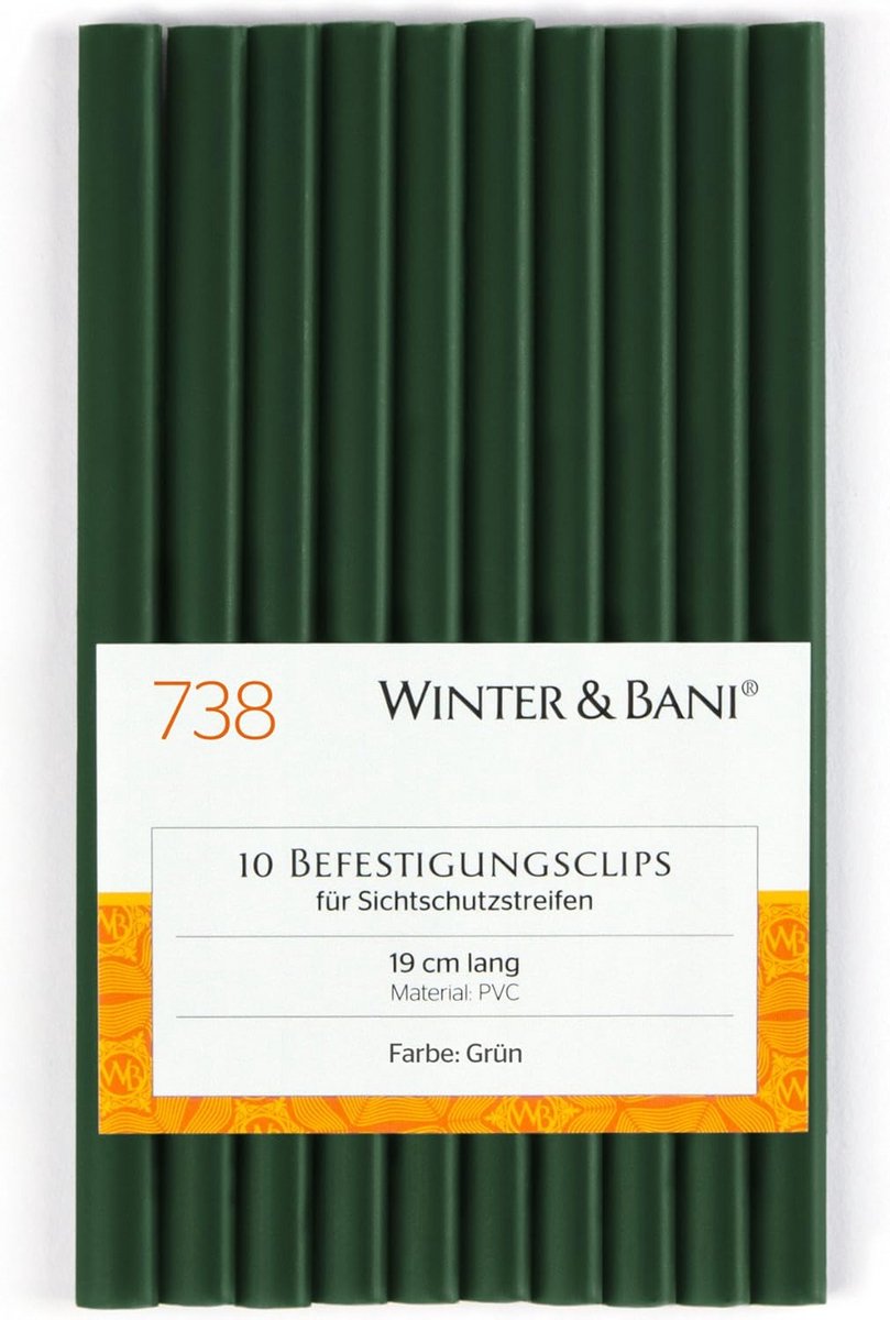 Winter clips voor vlechtbanden - 10 waterdichte bevestigingsclips