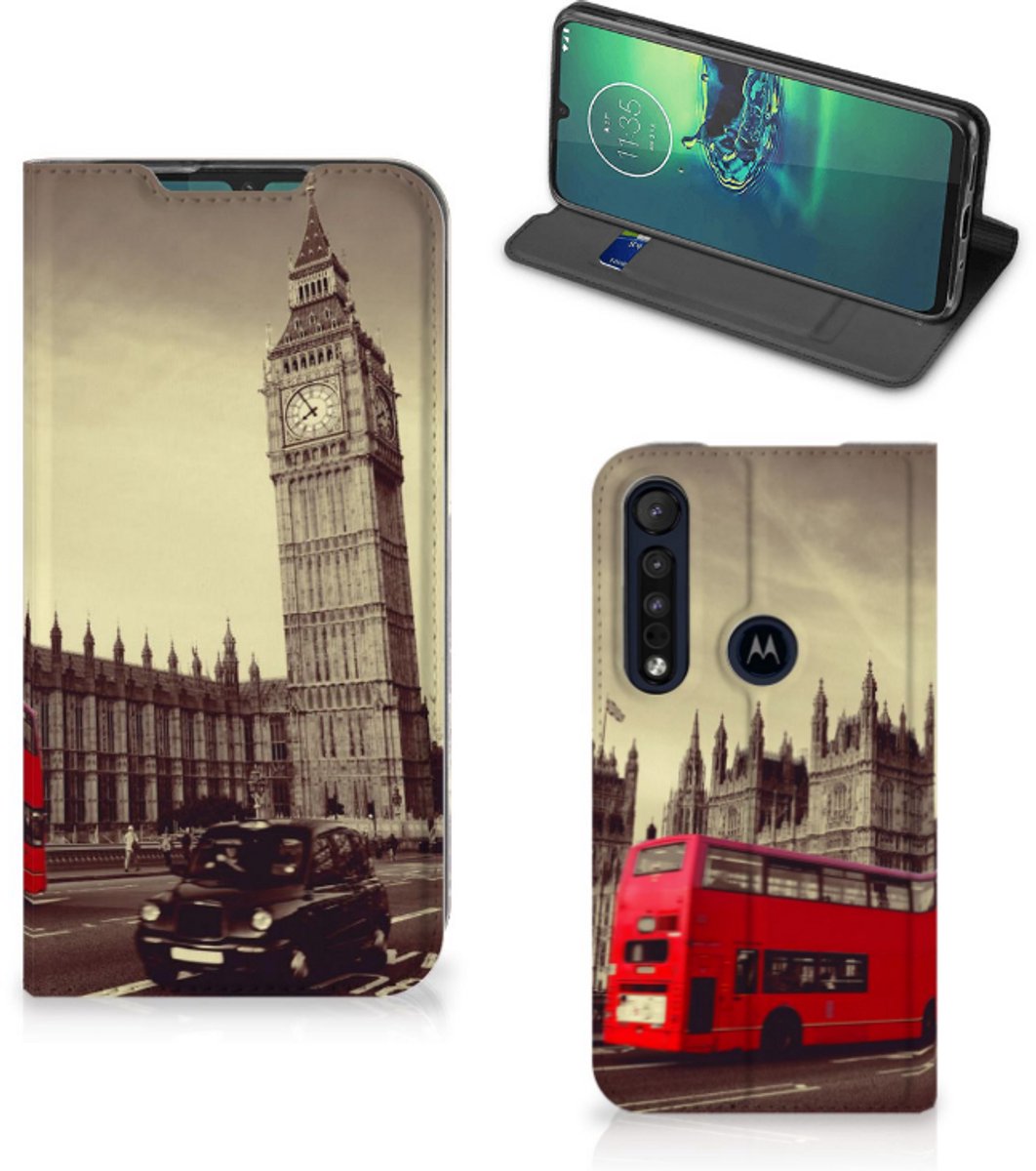 Motorola G8 Plus Book Cover Londen