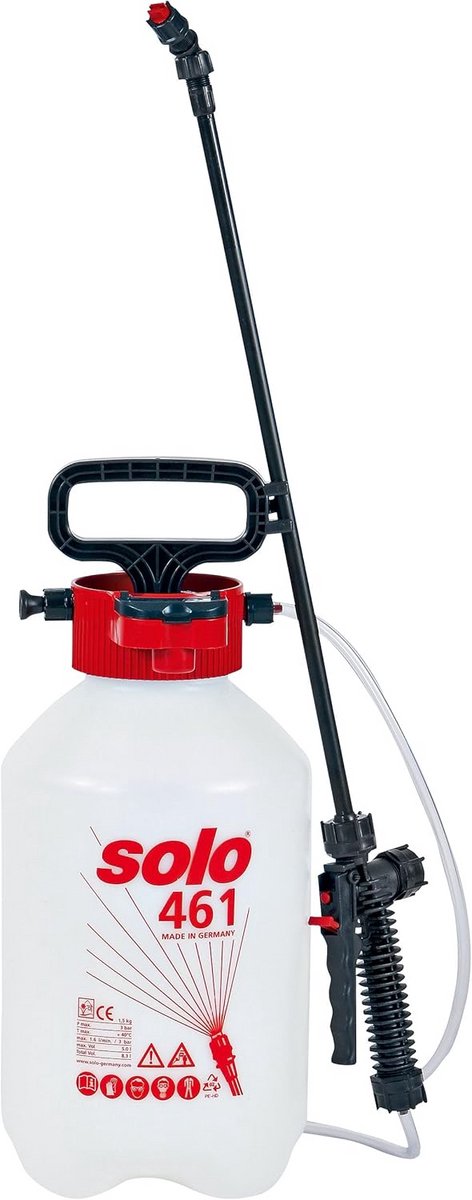 5L Handmatige Drukspuit met Sproeilans - Ideaal voor Tuinonderhoud