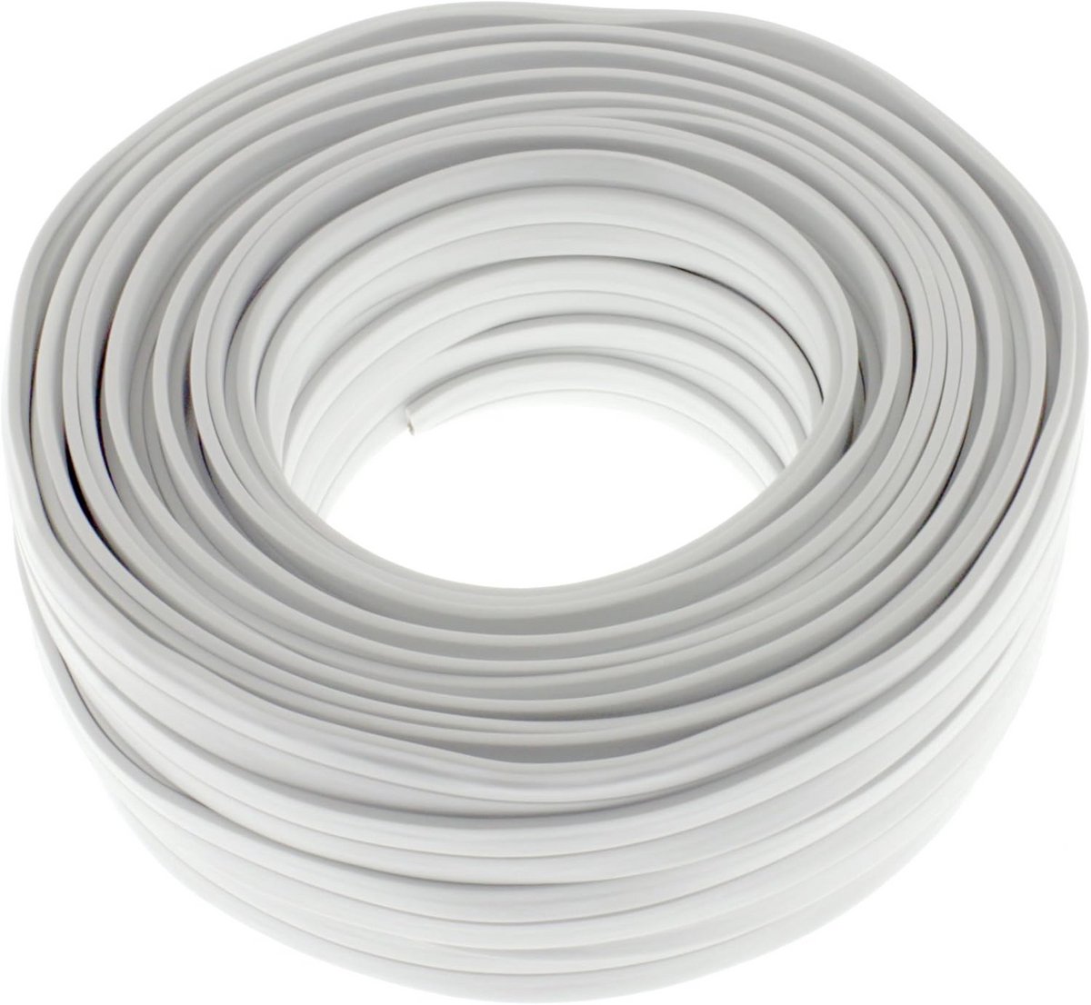 Platte Luidsprekerkabel 2x2,5mm² - 25 meter - CCA - Audiokabel voor Hifi en Home Entertainment