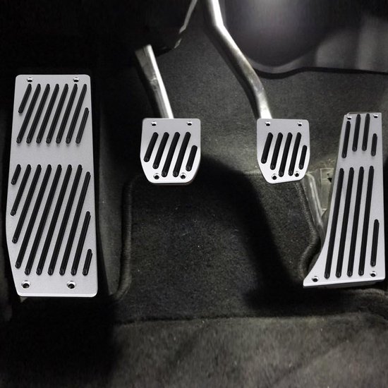 4 Stuks Voetsteunpedaal voor Auto met Handmatige Transmissie - Antislip Kussen Pedalen Set — afbeelding 2