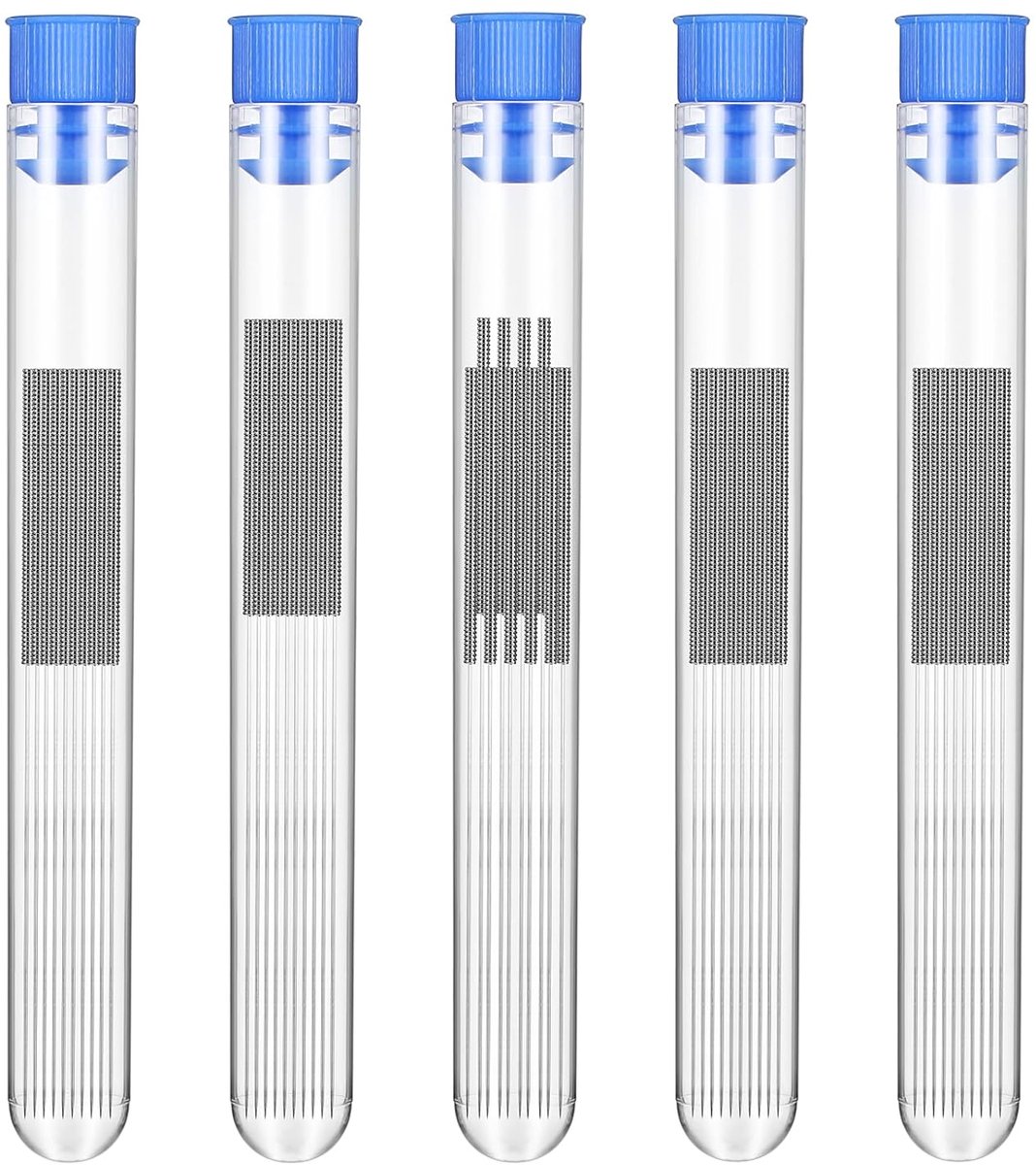 Reinigingsset voor 3D-printer met diverse naalden 0,2 tot 0,4 mm