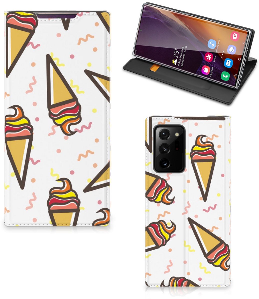 Samsung Galaxy Note 20 Ultra Flip Style Cover Icecream