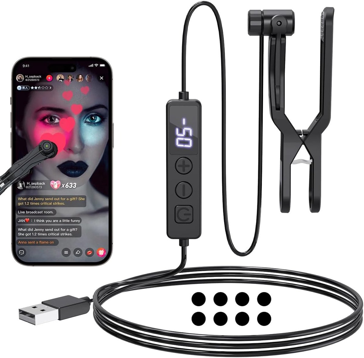 Smartphone Auto Clicker – 117 snelheden – Stil – Snel klikken – Geschikt voor gaming, taken
