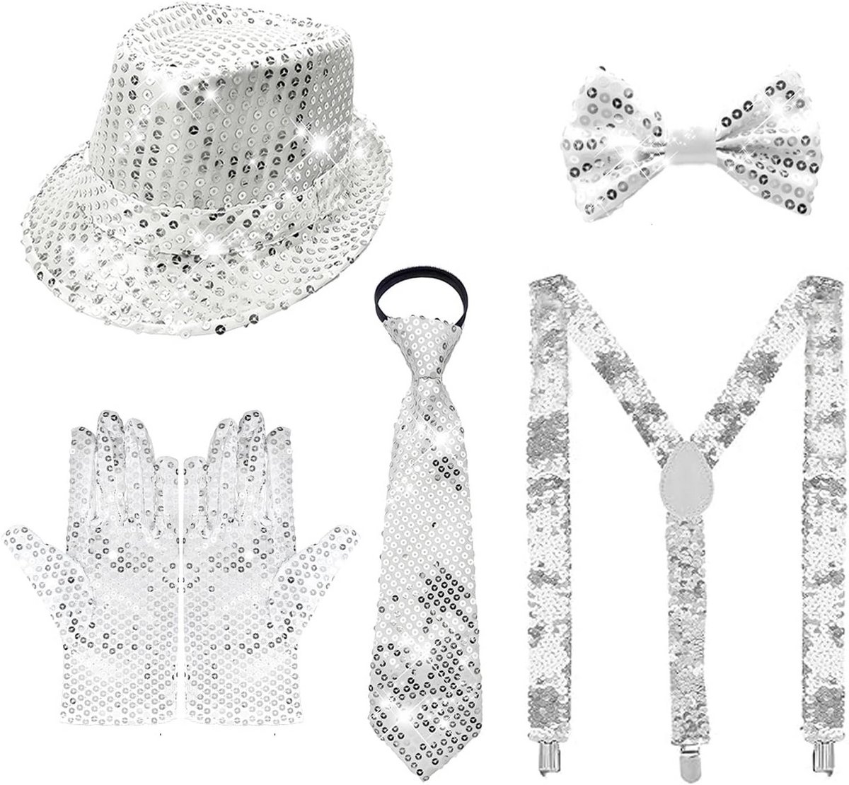 Glitteroutfit voor Heren: Schitterend Kostuum voor Feest en Carnaval