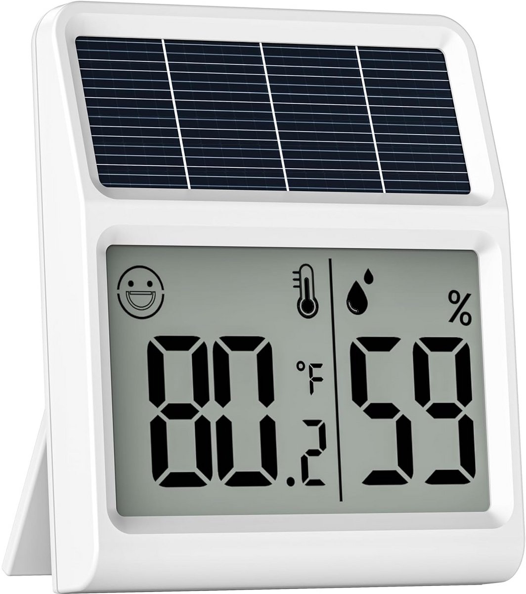 Digitale Binnen Buiten Weerstation - Temperatuur & Vochtigheid Meter