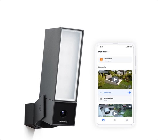 Netatmo Presence - Outdoor IP-scamera - Zwart