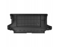 FROGUM TM Kofferbakmat - Geschikt voor NISSAN Note I (2006-2012) - Bovenste laadvloer - TPE Rubber - Zwart