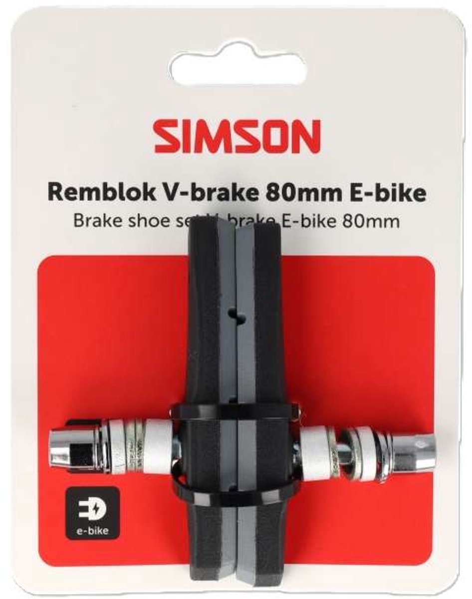 Simson remblok V-brake 80mm E-bike