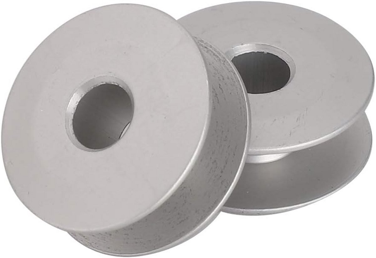 100 Stuks Metalen Naaimachine Spoelen voor Platte en Borduurmachines