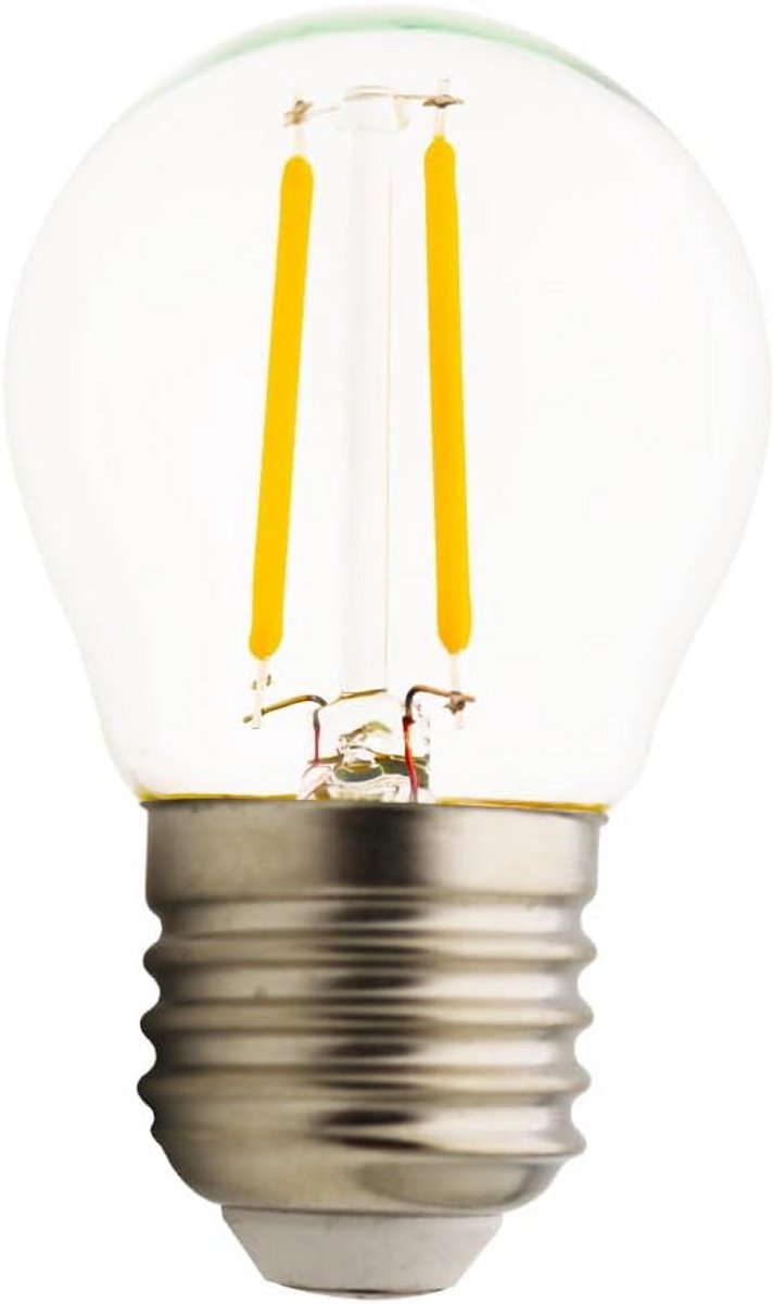 E27 LED Gloeilamp 2W Warm Wit Licht 200 Lumen Peervorm Hoge Efficiëntie