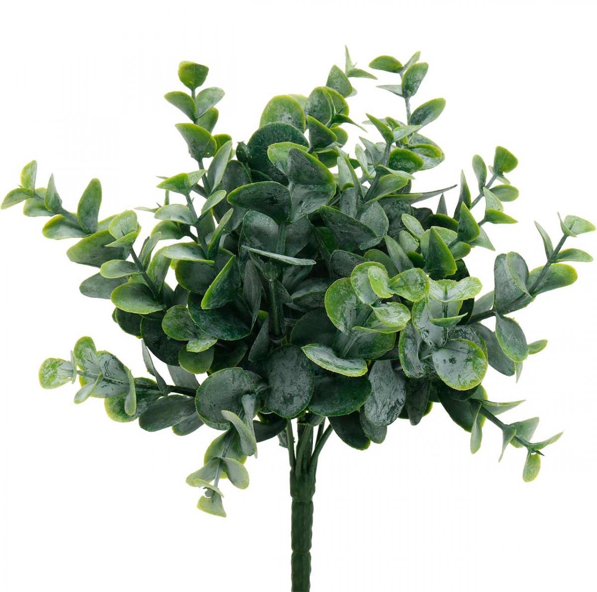 Viana Kunst eucalyptus bruiloft decoratie eucalyptus takken groen H26cm groente