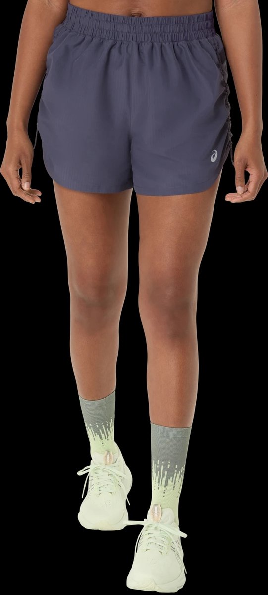 Nagino Run Adjustable 4IN Running Korte Broek Dames Indigo Fog Paars