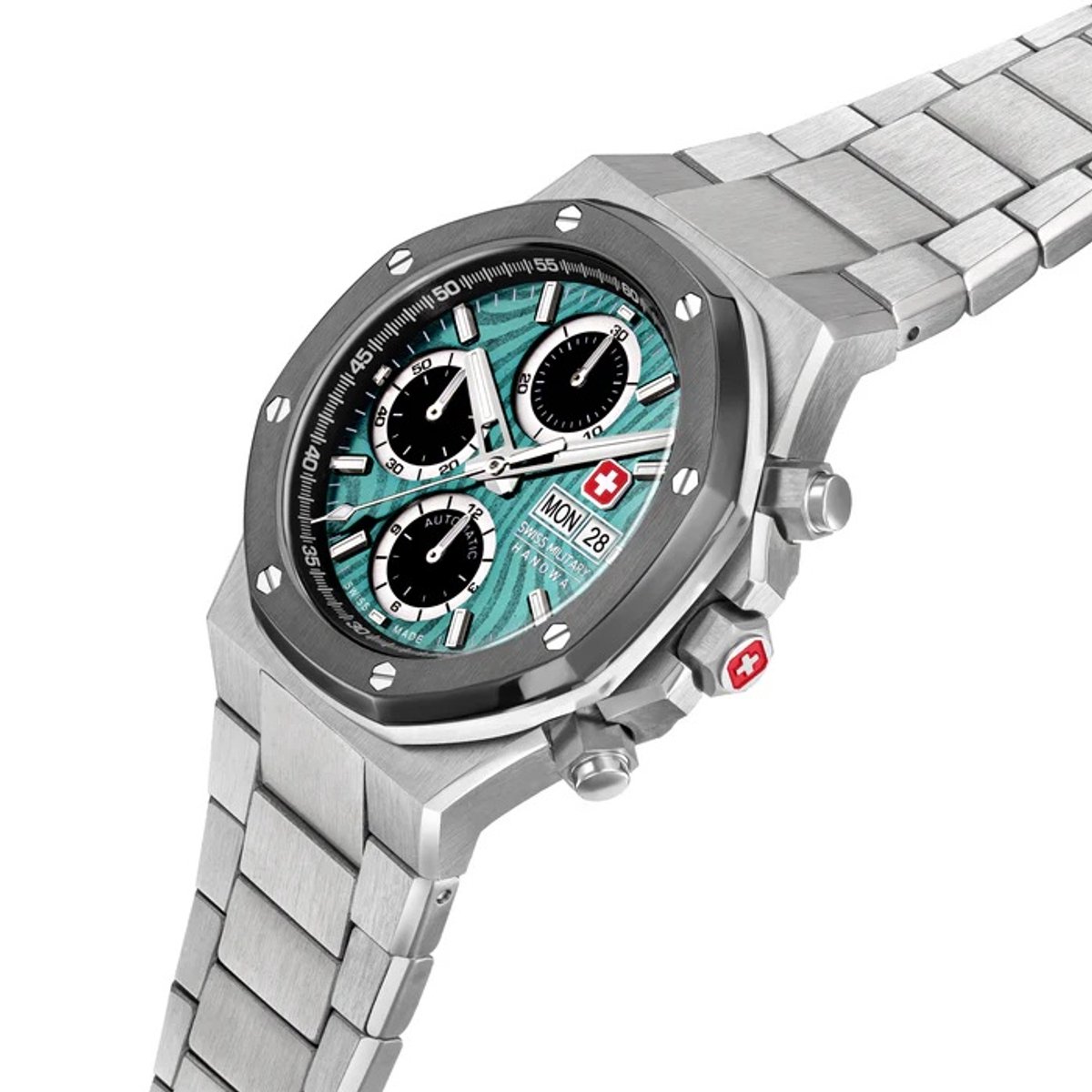 SWISS MILITARY HANOWA DAMASK LEGENDS ICEWATER LIMITED EDITION 100pcs SMWGL0007002