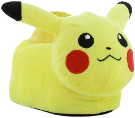 Pokémon Pikachu Zwarte Pantoffels | Jongens Pantoffels | Online op
