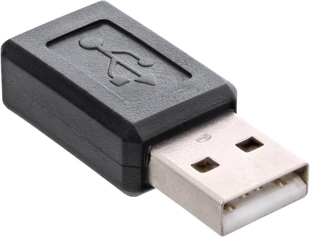 USB A naar Micro-USB B Adapter - Compacte Kabelconverter