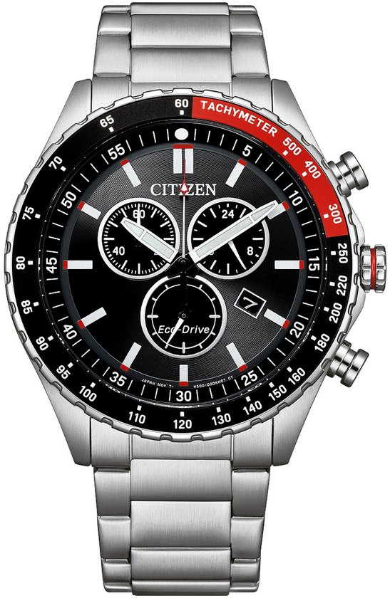 Prisma Horloge P.1145 Heren ShockProof Solid Edelstaal