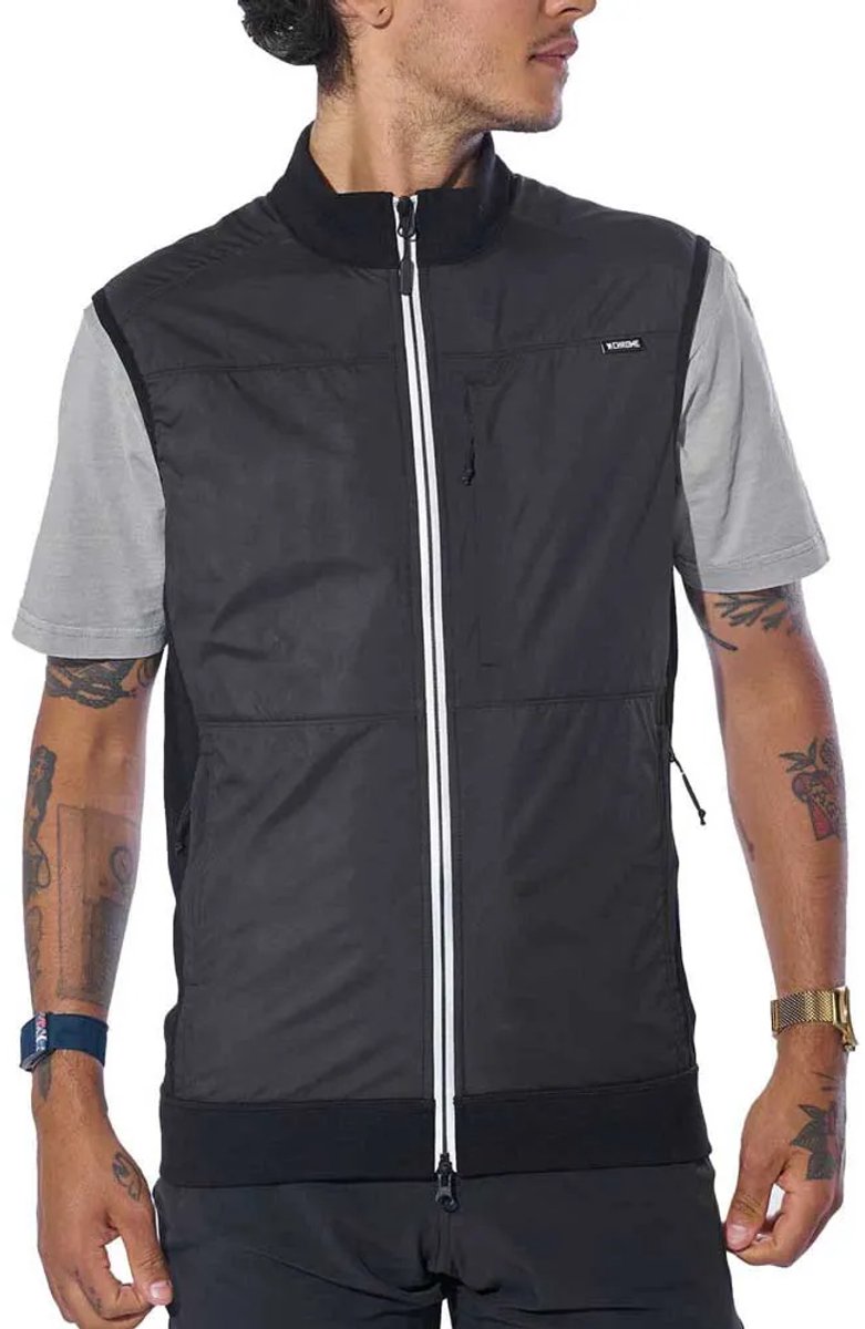 Chrome Surveyors Gilet Zwart XL Man