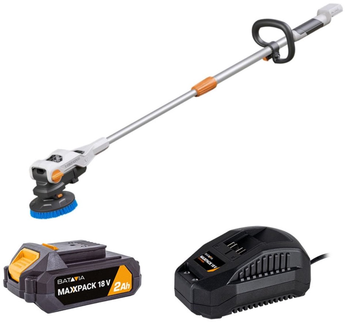 Batavia Twinbrush - 18V Cordless Power Scrubber