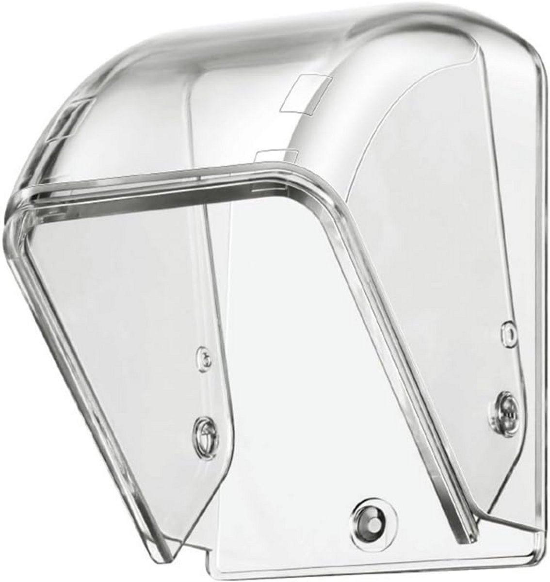 Transparante PC Hoes voor Draadloze Deurbel - Waterdichte Bescherming Buiten