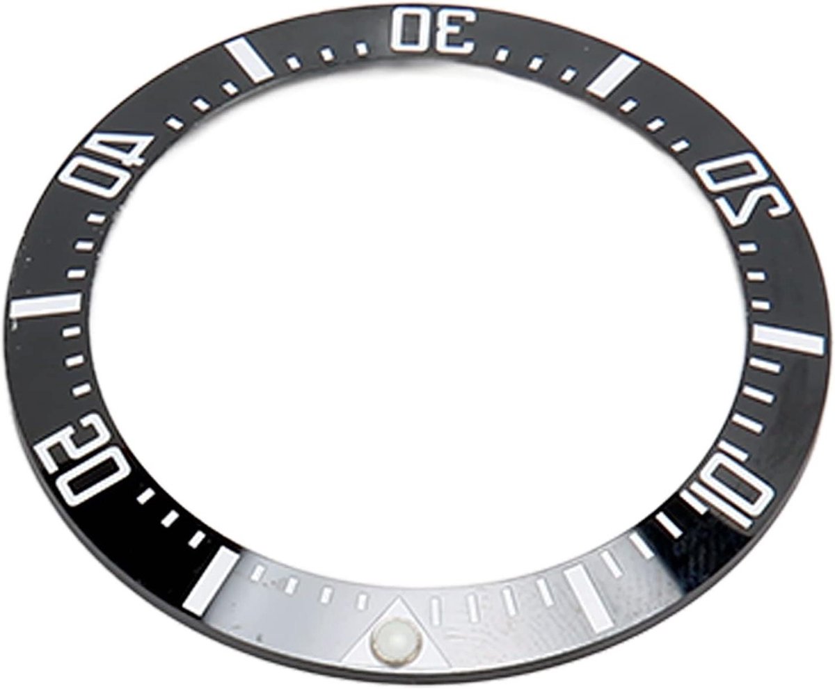 Bezel Insert, 40mm Keramische Bezel Ring Vervanging Horloge Accessoire - Horlogemaker Reparatie - Duurzaam en Stijlvol