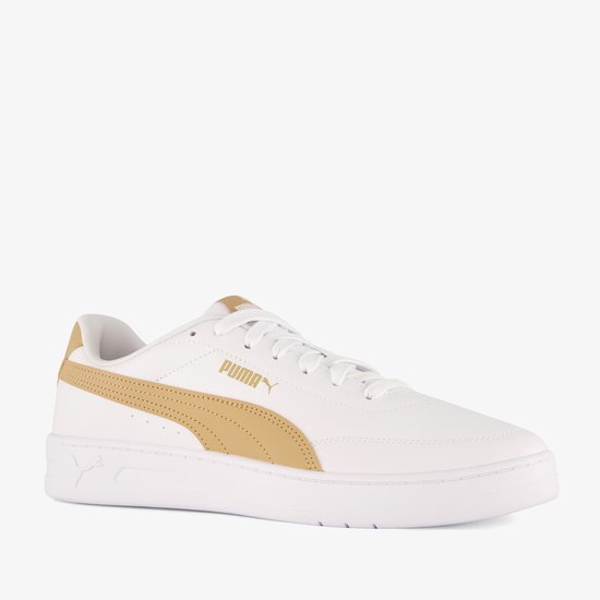 Puma Court Classic Clean heren sneakers wit