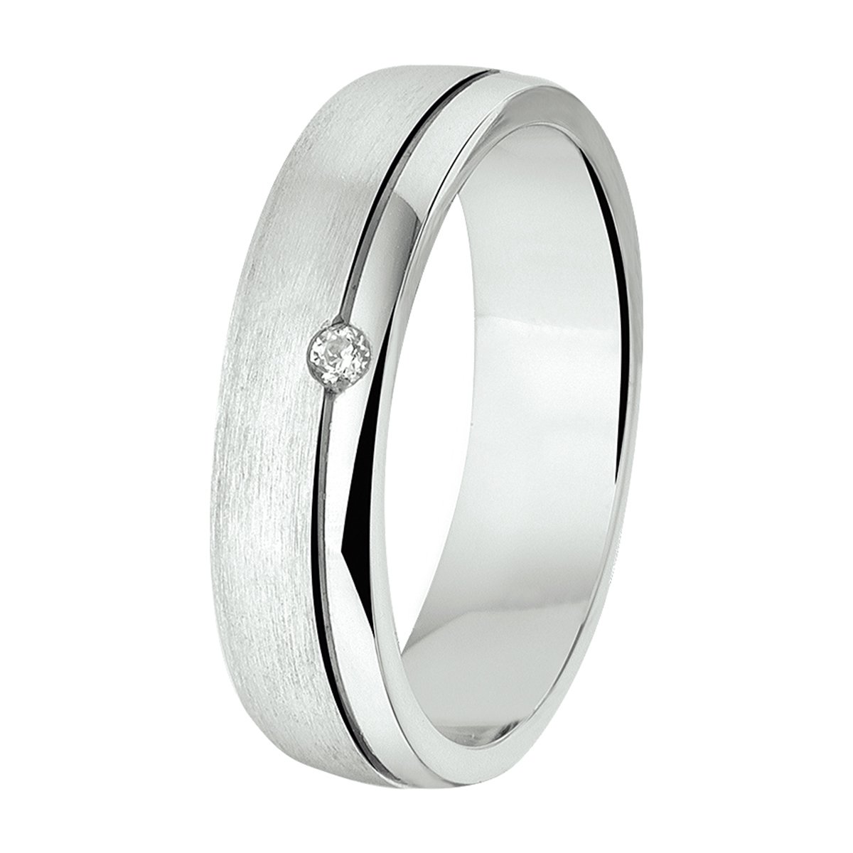 Ring A201 - 5 mm - met cz - PSN1315483