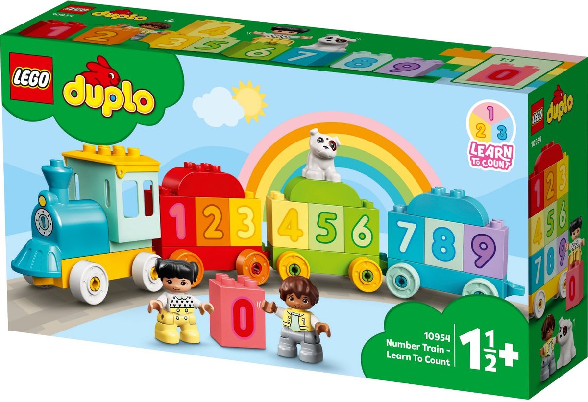 LEGO DUPLO Getallentrein Educatief Speelgoed voor Peuters 10954 — afbeelding 17