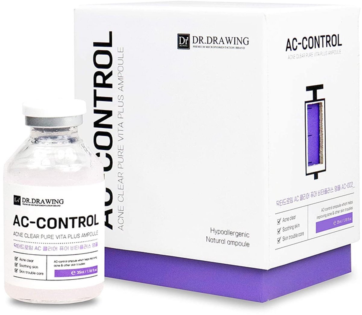 Dr Drawing AC Control Power actief ingrediënt tegen acne & onzuivere huid 35ml