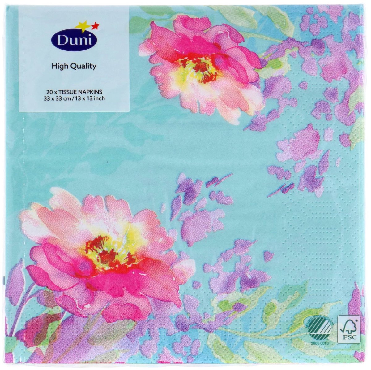 Flowy Floral Servetten - 33x33 cm