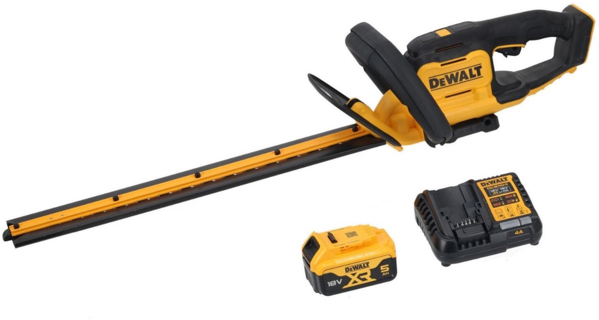 DeWALT DCMHT564P1 Accu heggenschaar 55cm 18V XR 5.0Ah