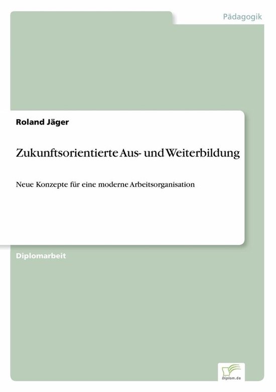 Zukunftsorientierte Aus- und Weiterbildung - cover