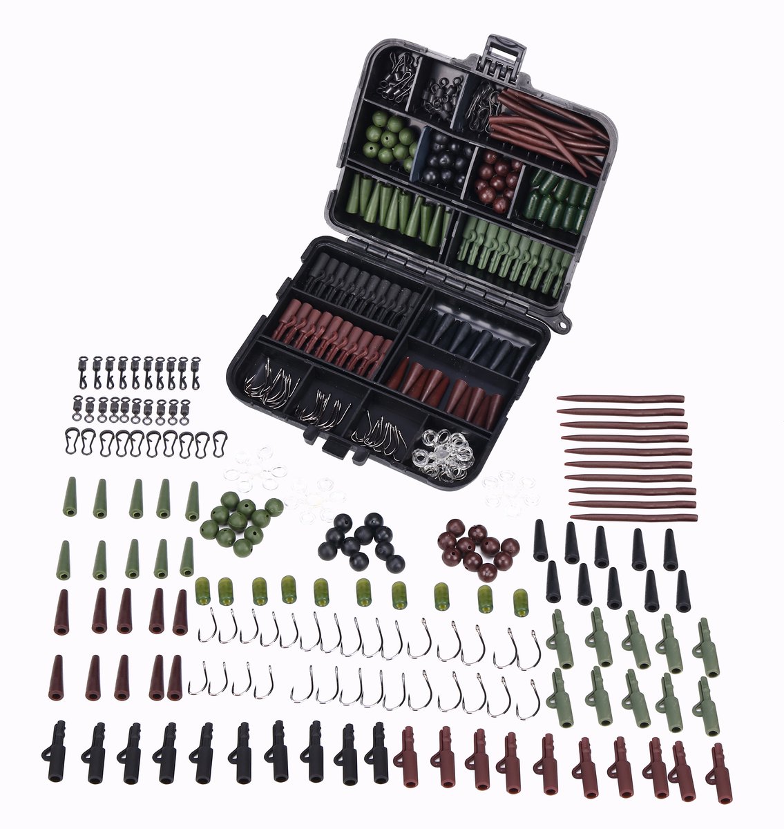 Fish4All Carp End Tackle Box (174pcs) - Tackle Box