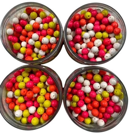 Reniers Fishing Flavoured Pre-Drilled Mini Boilies 8mm (80gr) - Smaak : Banaan van Reniers Fishing — afbeelding 2
