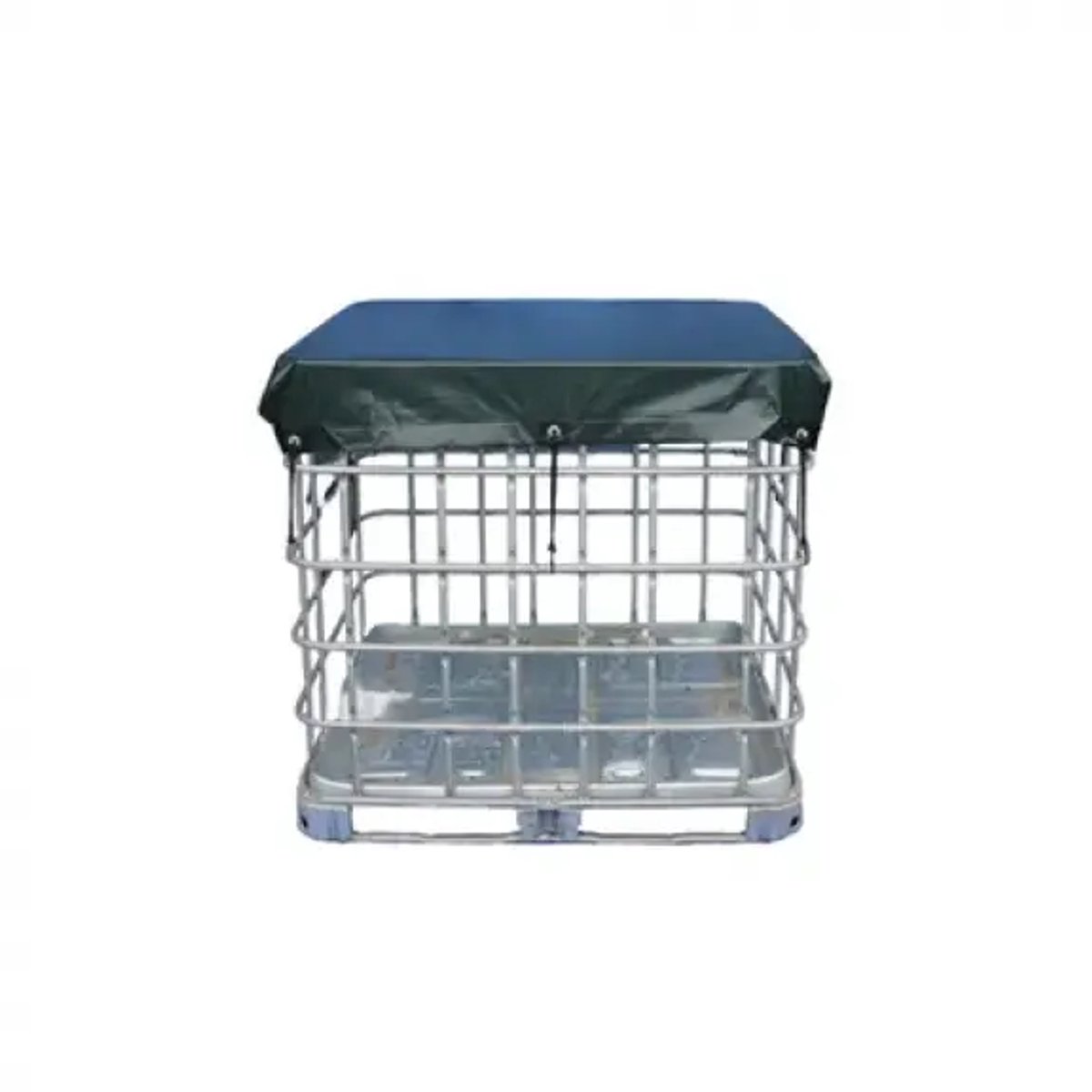 Xstrong IBC Afdekzeil Allround - 1,2 x 1 m - 120g/m2 - Groen - 100% Waterbestendig en Scheurbestendig - voor daken, zwembaden, tuinmeubelen, voertuigen, fietsen, aanhangwagen
