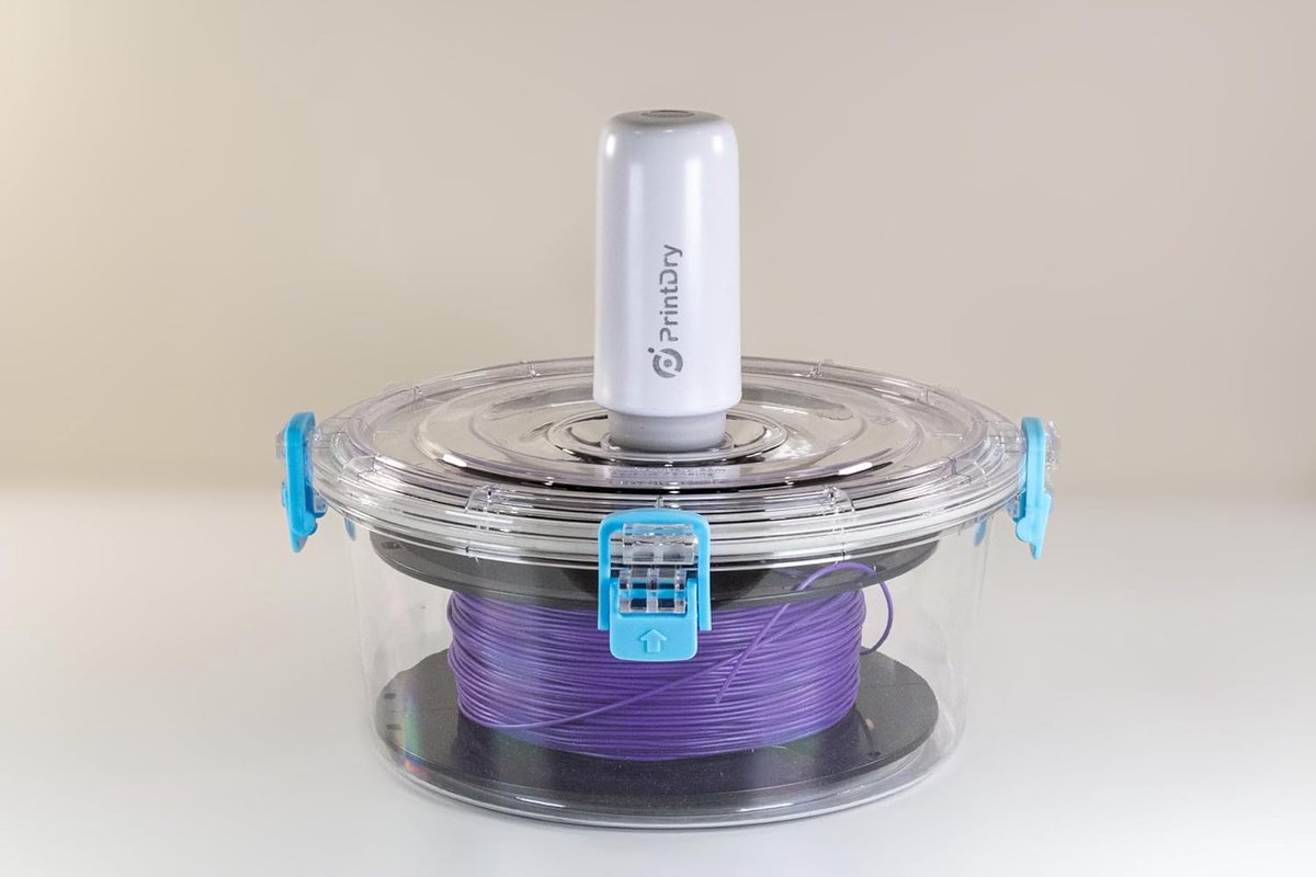 Filament Opslagbox - 3D Print Bewaren - Vocht Vrij Houden - Vacuüm Verzegeld - 5 Rollen