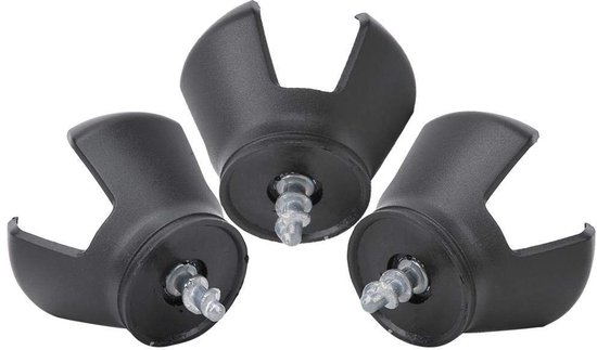 Allecto - Golfbal opraapgereedschap - Retriever - Handmatig - Golfbal - Sucker - Tool - 3 stuks - Geschikt voor golfers - Zwart van Allecto — afbeelding 5