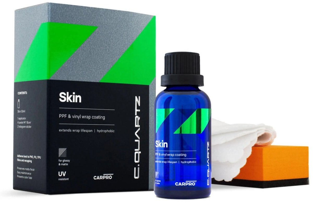 CarPro CQuartz Skin PPF & Vinyl Coating - Keramische Coating